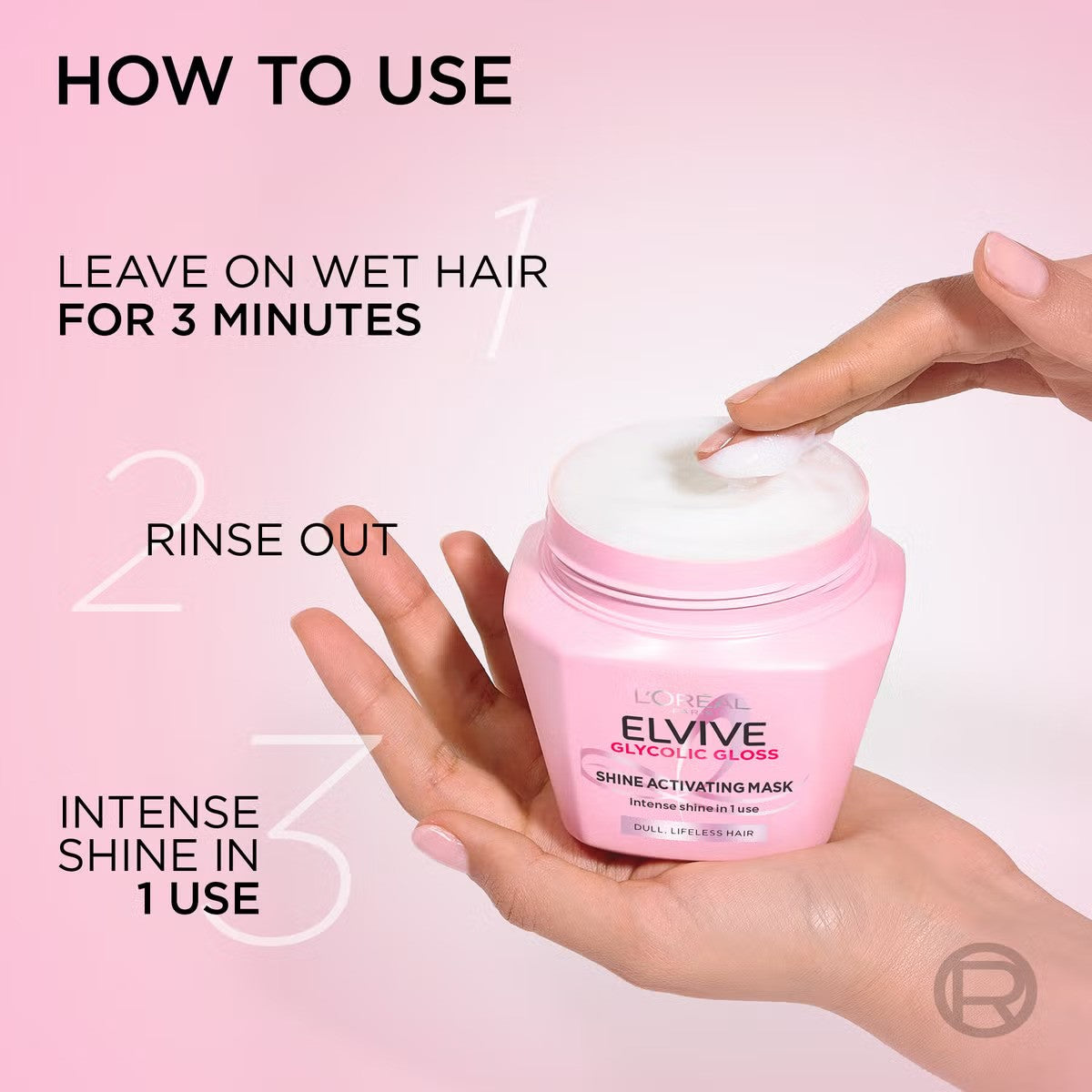 Loreal Elvive Glycolic Gloss Shine Activating Mask