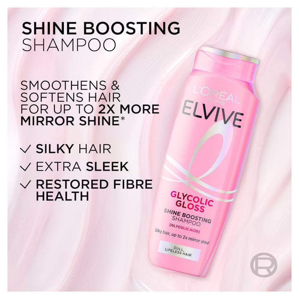 Loreal  Elvive Glycolic Gloss Shine Boosting Shampoo
