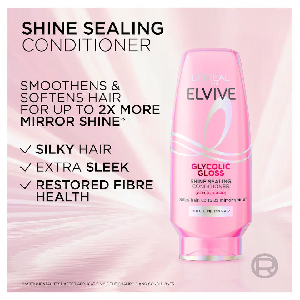 Loreal  Elvive Glycolic Gloss Shine Sealing Conditioner