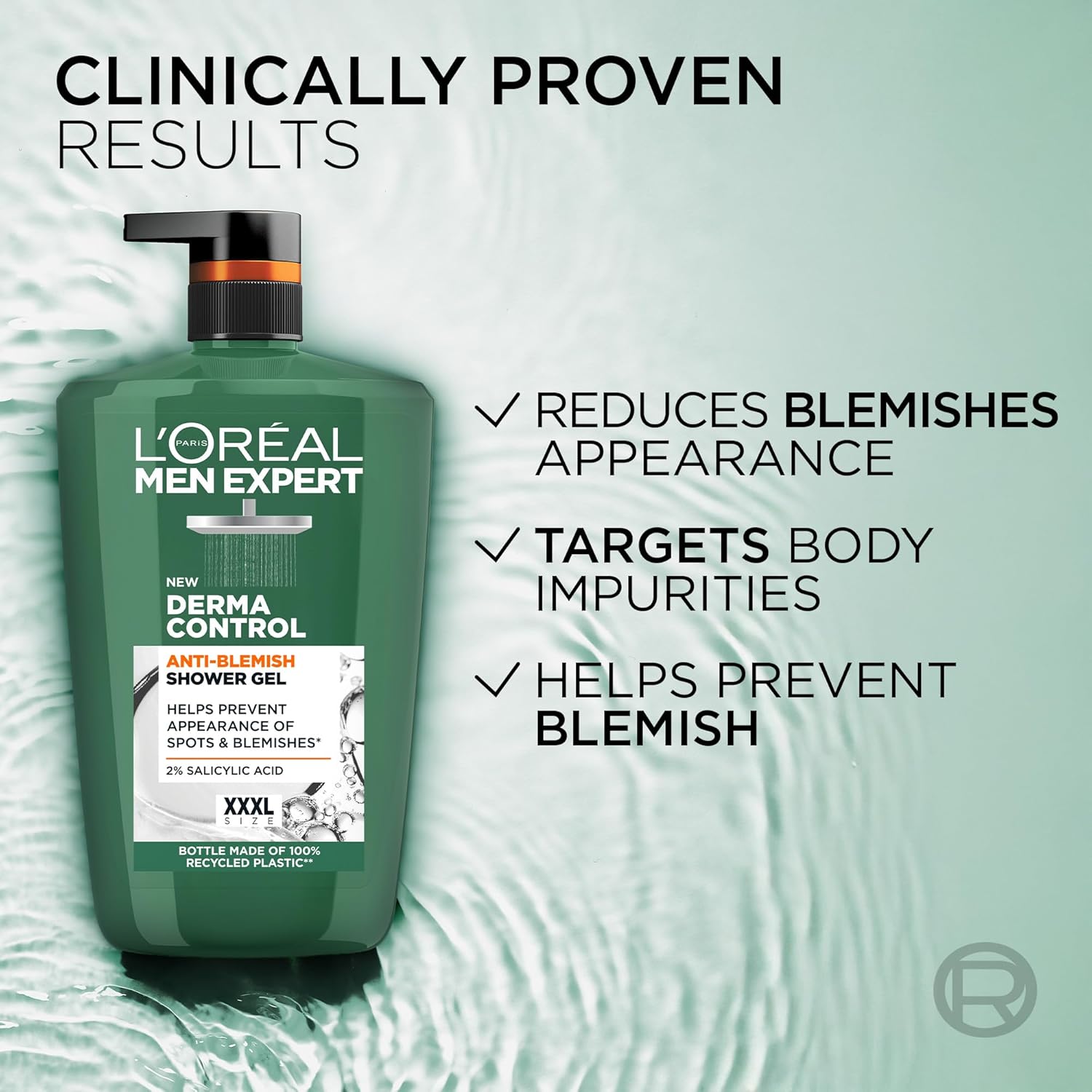 Loreal  Men Expert Derma Control Anti Blemish Shower Gel