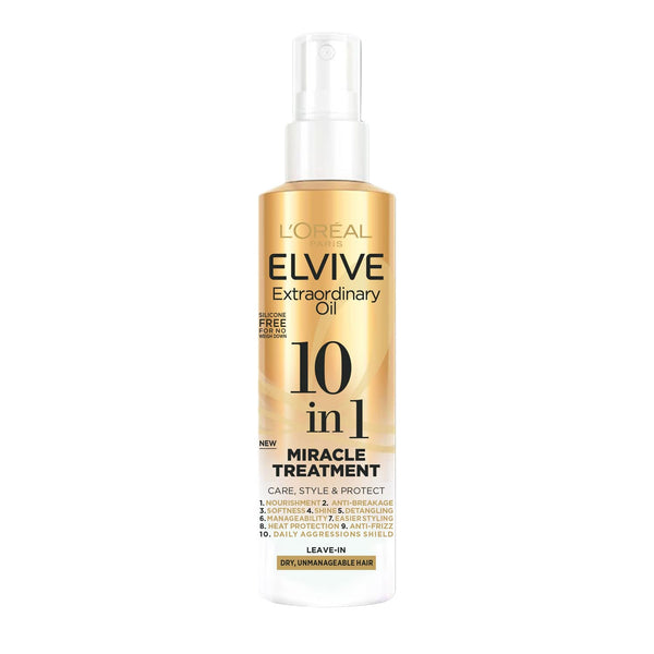 Loreal Paris Elvive Extraordinary Oil 10-in-1 Miracle Treatment 150ml - Afro Hair Boutique