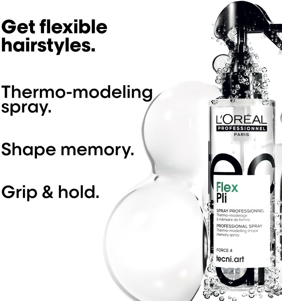 Loreal Paris Tecni Art Pli 4 Thermo Modelling Spray 190ml - Afro Hair Boutique