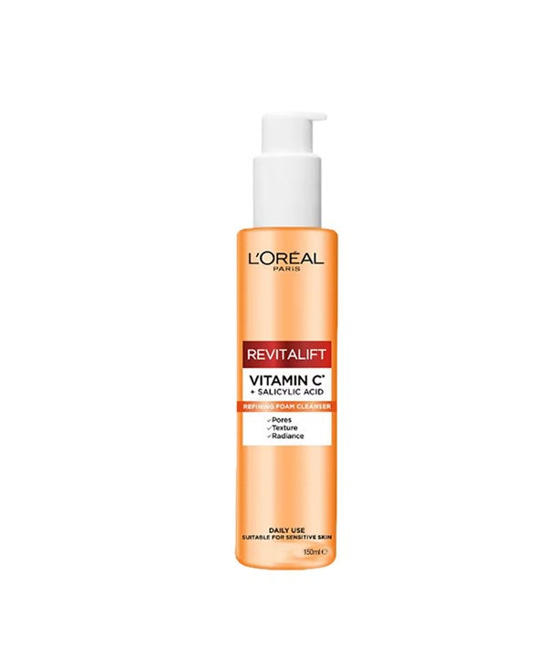 loreal  Revitalift Vitamin C Refining Foam Cleanser 