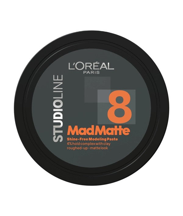 Loreal  Studio Line 8 Mad Matte Shine Free Modelling Paste