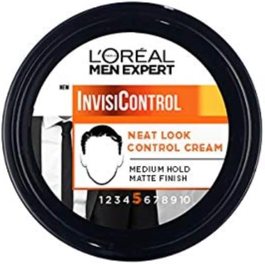Loreal Paris Men Expert Invisicontrol Neat Look Control Cream 150ml - Afro Hair Boutique