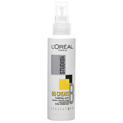 3x LOreal Studio Line Go Create Sculpting Spritz 150ml