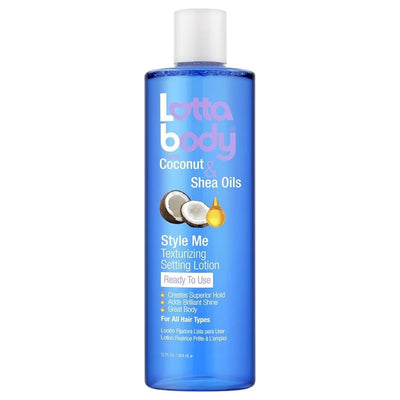 Lottabody Coconut And Shea Oils Style Me Texturizing Setting Lotion