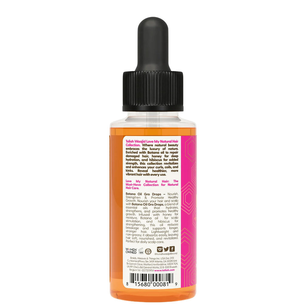 Taliah Waajid Love My Natural Hair Honey Batana Oil Gro Drops
