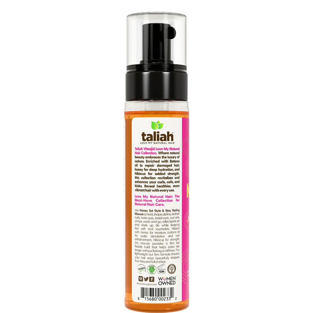 Taliah Waajid Love My Natural Hair Honey Set And Style Mousse