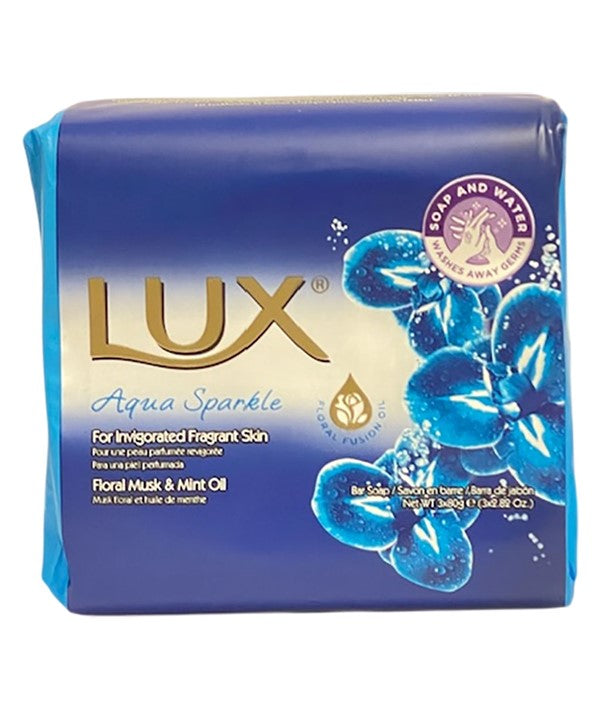 Lux  Aqua Sprakle Floral Musk And Mint Oil Bar Soap