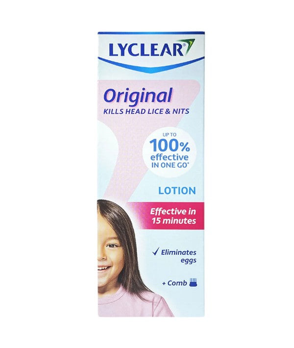 Lyclear Original Kills Head Lice And Nits Lotion