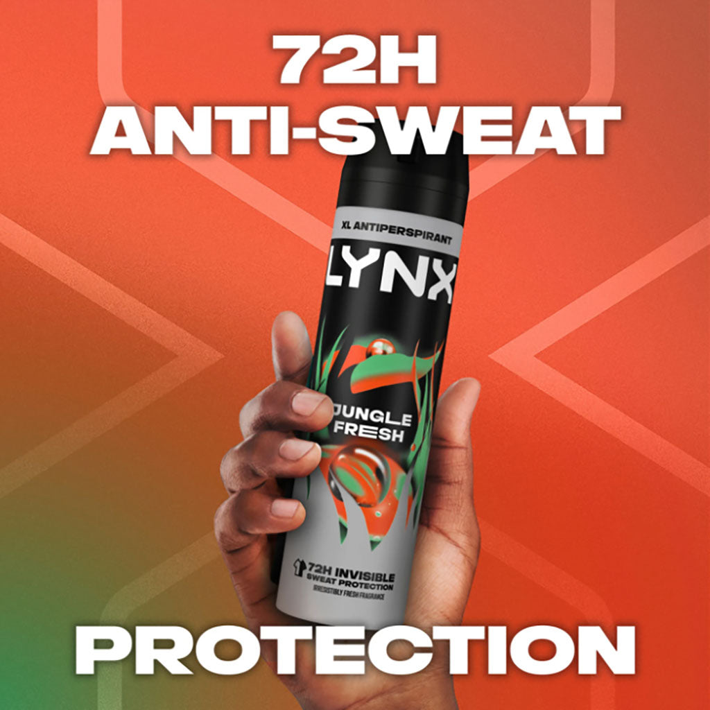 Lynx  Jungle Fresh 72H Invisible Sweat Protection Antiperspirant