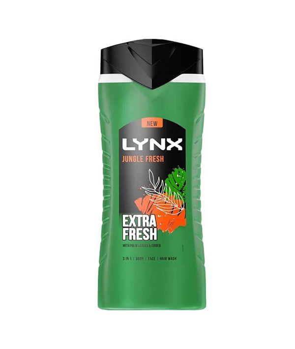 Lynx Jungle Fresh 3 In 1 Extra Fresh Shower Gel
