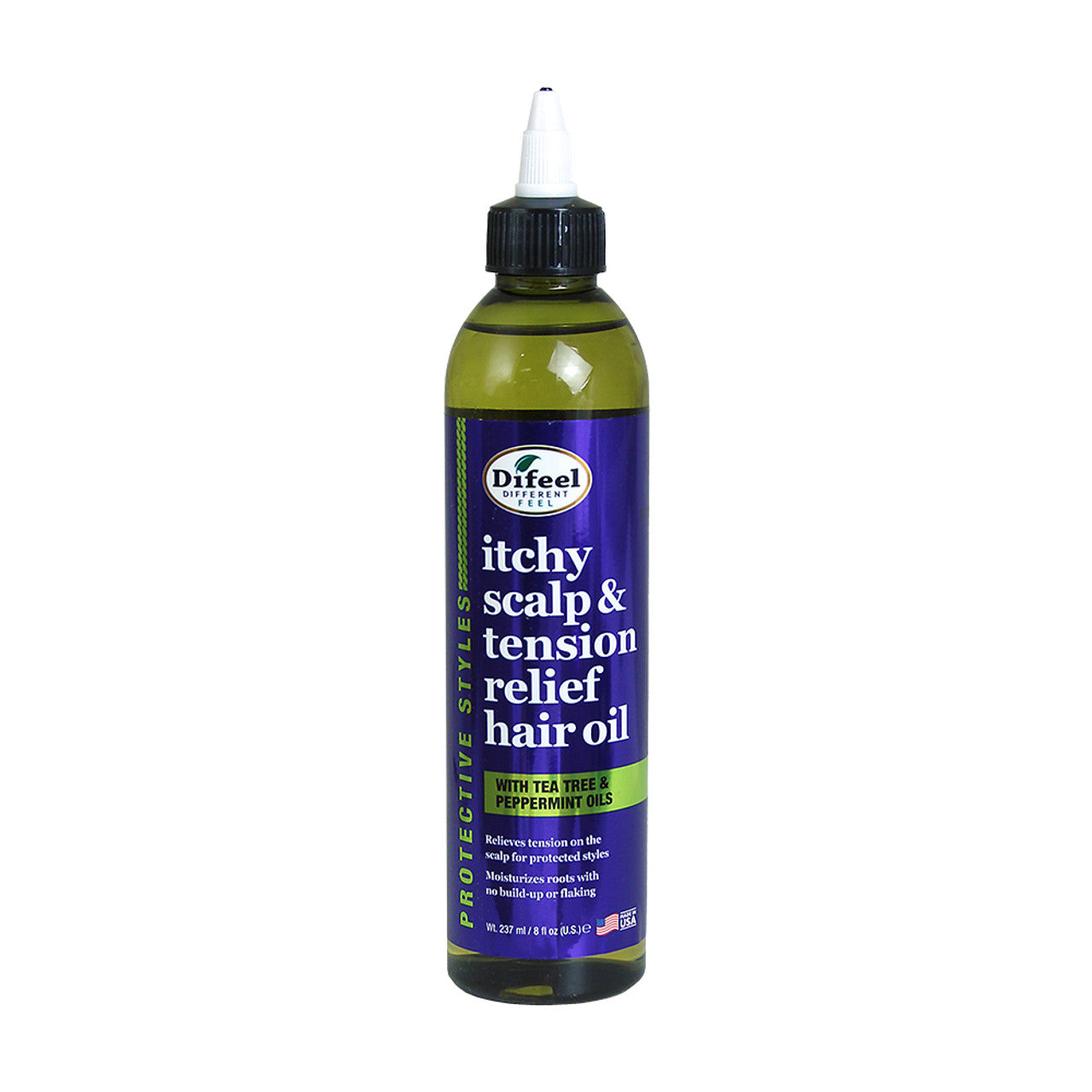 Difeel Itchy Scalp And Tension Relief Hair Oil 237ml
