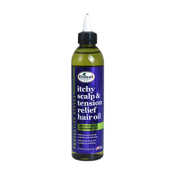 Difeel Itchy Scalp And Tension Relief Hair Oil 237ml