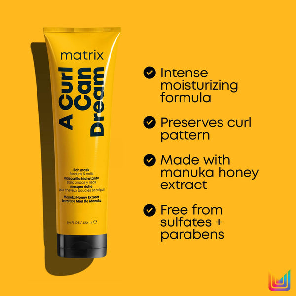 Matrix Total Results A Curl Can Dream Rich Mask 280ml