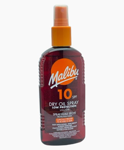 Malibu Low Protection Dry Oil Spray SPF10 200ml