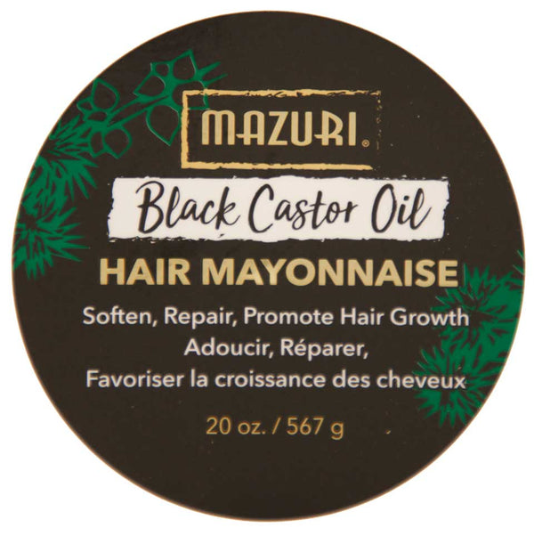 Mazuri Black Castor Oil Hair Mayonnaise For Weak & Damaged Hair 567g - Afro Hair Boutique