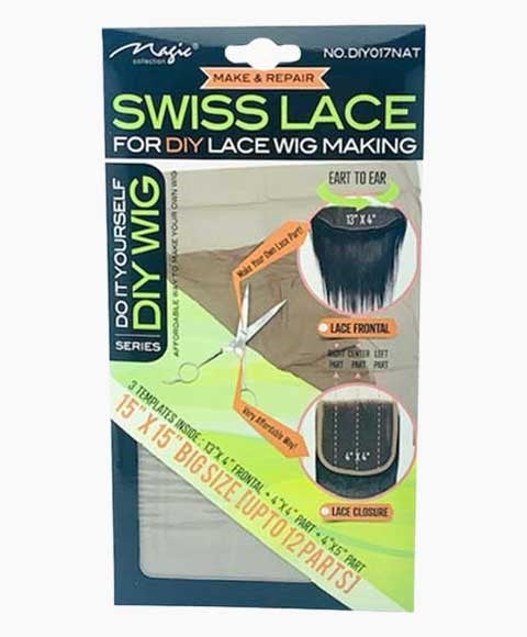 Bee Sales Magic Collection DIY Series Swiss Lace Wig Making DIY017NAT