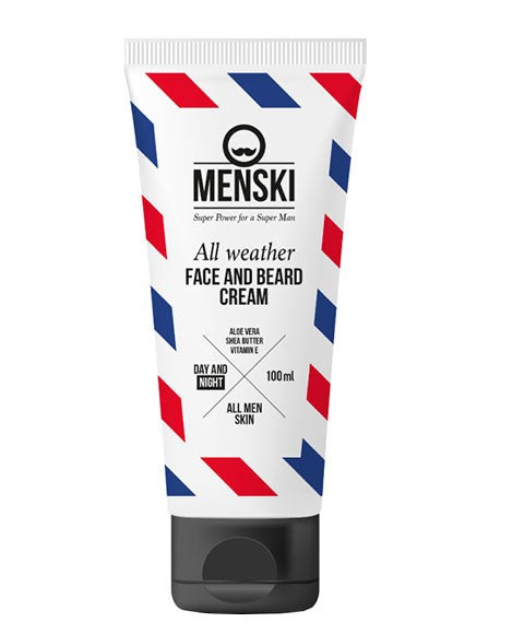 MENSKI  All Weather Face And Beard Cream