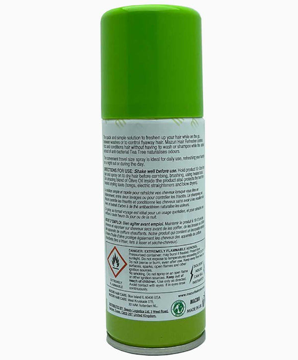 Mazuri Olive Oil Hair Freshener Spray 100ml - Afro Hair Boutique