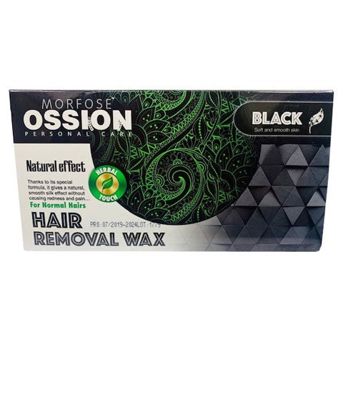 Morfose Ossion Black Natural Effect Hair Removal Wax For Normal Hairs