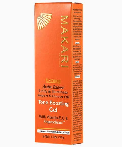 Makari Extreme Active Intense Argan And Carrot Oil Tone Boosting Gel 30g