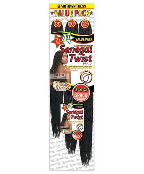 Motown Tress  Syn CST 22M Senegal Twist Braid