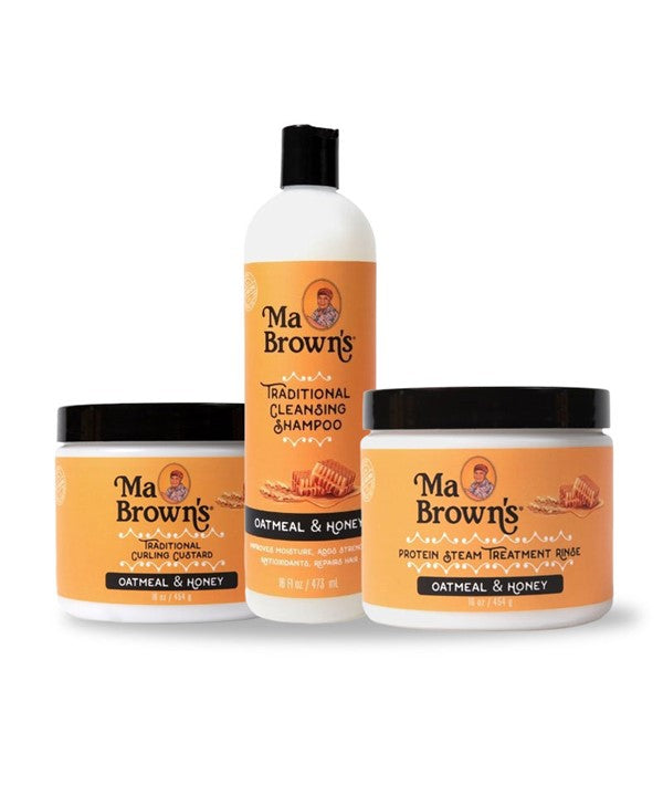 Ma Browns  Curl Smoothing Treatment Bundle