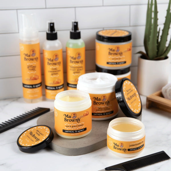 Ma Browns Hair And Scalp Pomade With Oatmeal And Honey - 226g