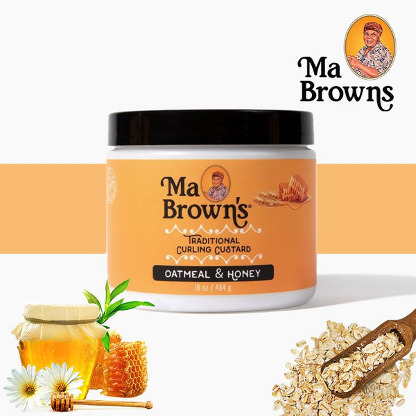 Ma Browns Traditional Curling Custard With Oatmeal And Honey - 454g