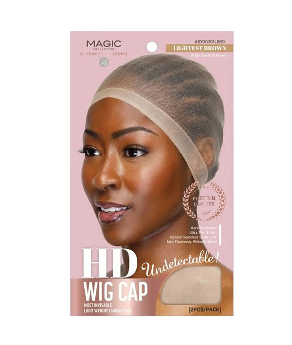 Bee Sales Magic Collection HD Wig Cap Undetectable Lightest Brown