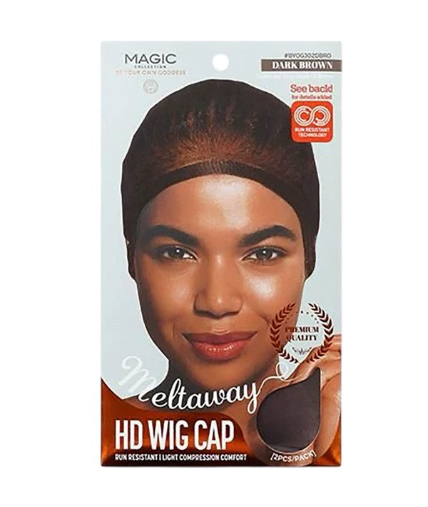 Bee Sales Magic Collection Hd Wig Cap Meltaway Dark Brown