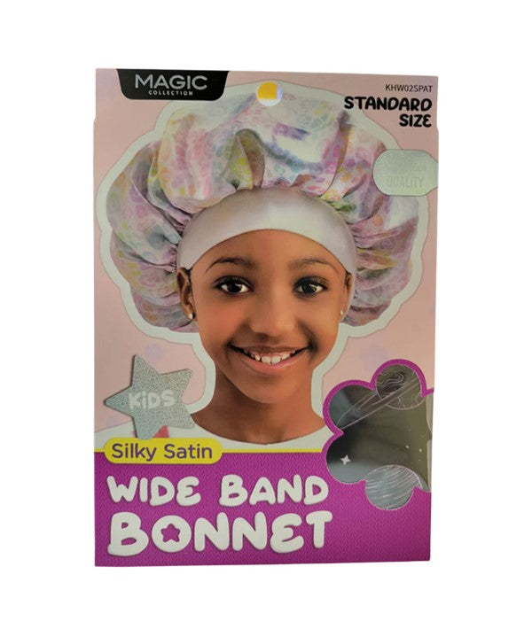 Bee Sales Magic Collection Kids Silky Satin Bonnet KHW02SPAT