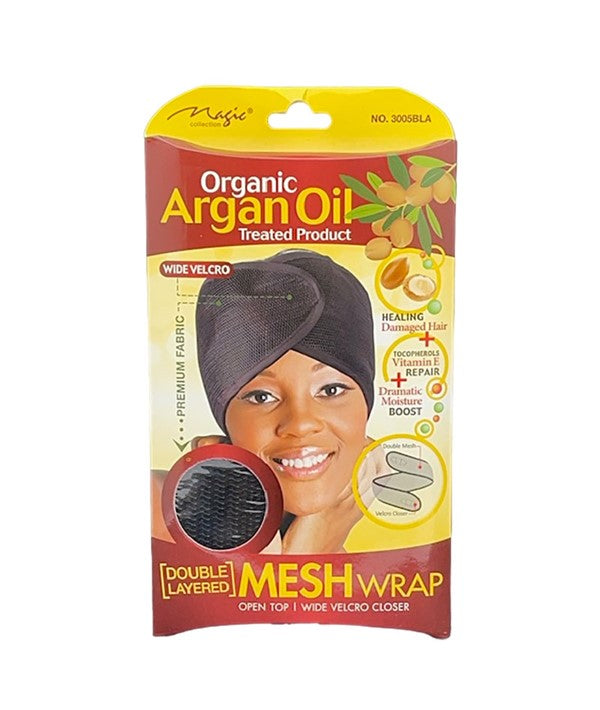 Bee Sales Magic Collection - Organic Argan Oil Treated Product Mesh Wrap 3005BLA