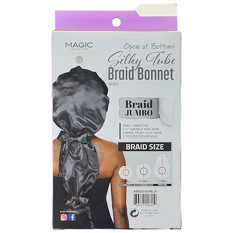 Bee Sales Magic Collection Silky Tube Braid Bonnet BYOG404BLA