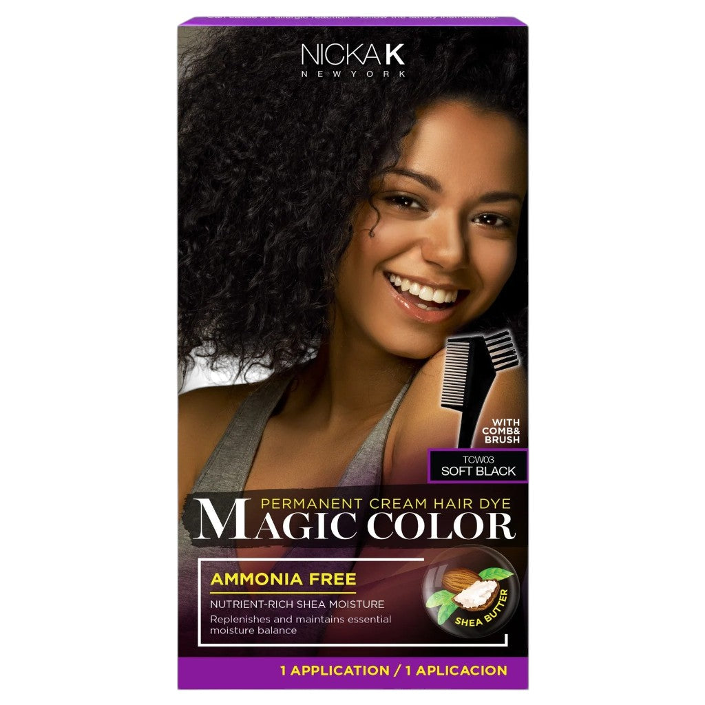 NICKA K Newyork Magic Colour Permanent Cream Hair Dye Ammonia Free