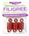 Bee Sales Magic Collection Filigree Spring Tube Decoration FILISPRO01AST