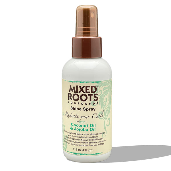 Mixed Roots Compounds Shine Spray 118ml Coconut Oil & Jojoba Oil - Afro Hair Boutique