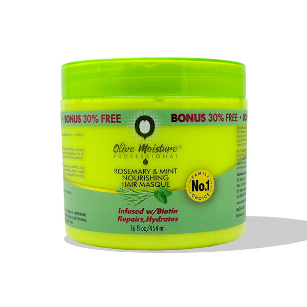 Olive Moisture Professional Rosemary And Mint Nourishing Hair Mask 454ml - Afro Hair Boutique
