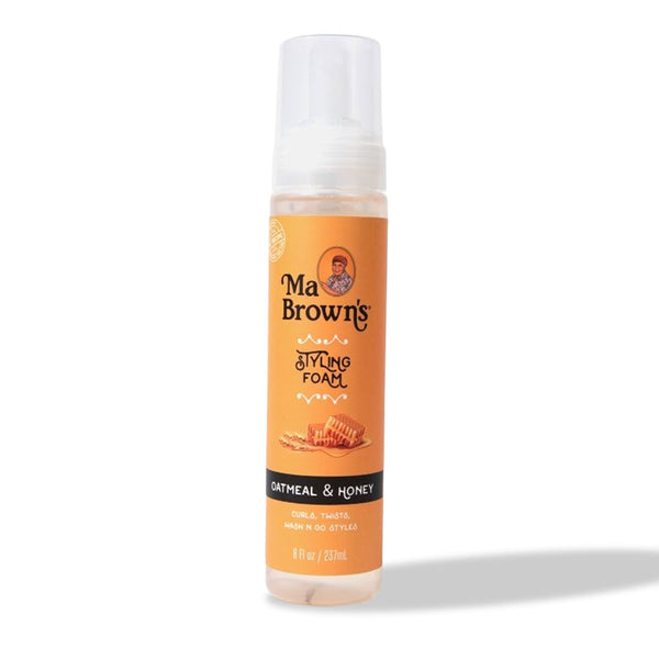 Ma Browns Styling Foam With Oatmeal And Honey - 237ml