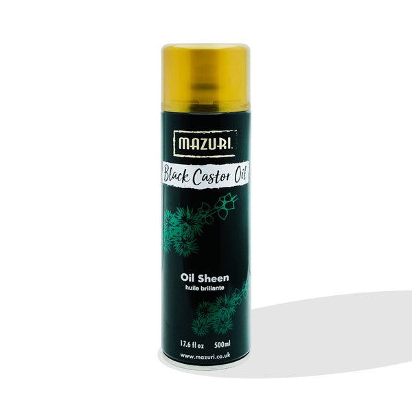 Mazuri Black Castor Oil Sheen Spray 500ml - Afro Hair Boutique