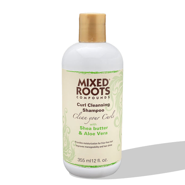 Mixed Roots Compounds Curls Cleansing Shampoo 355ml Shea Butter & Aloe Vera - Afro Hair Boutique