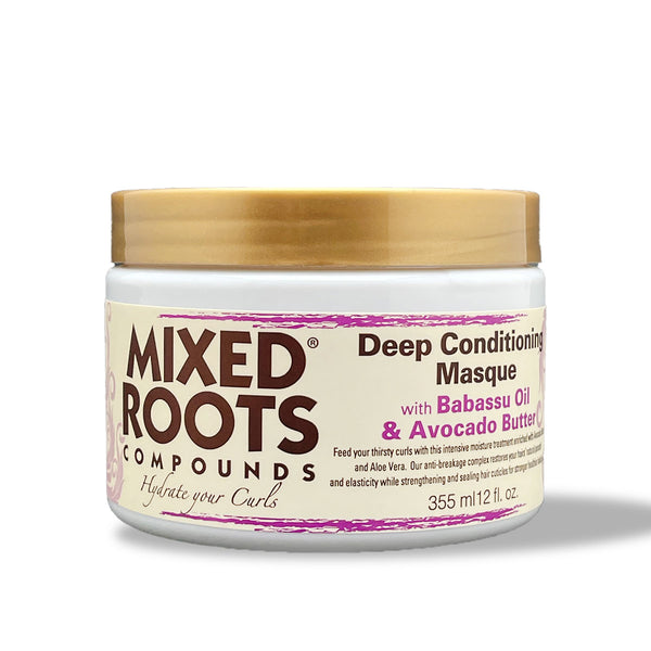 Mixed Roots Compounds Deep Conditioning Masque 355ml Babassu & Avocado Butter - Afro Hair Boutique