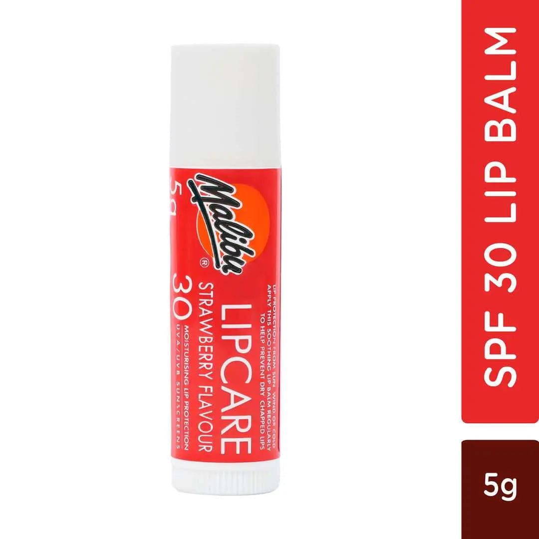 Malibu Strawberry Flavour Lipcare Balm SPF30 5g