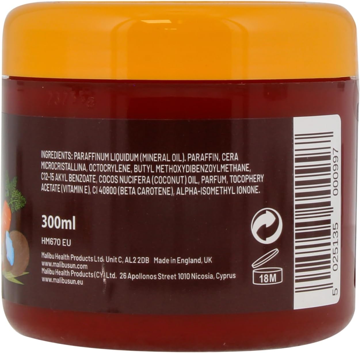 Malibu  Bronzing Butter 8 SPF