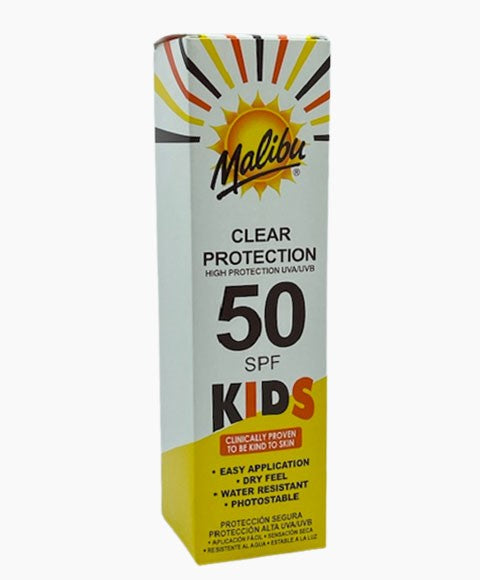 Malibu  Kids Clear Protection Spray SPF50