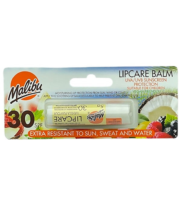 Malibu  Vanilla Flavour Lipcare Balm SPF30