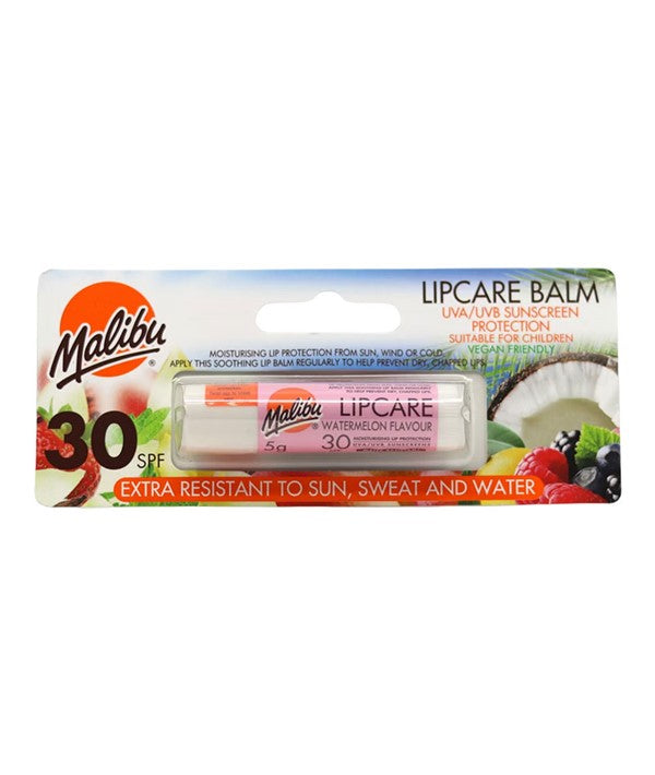 Malibu  Watermelon Flavour Lipcare Balm SPF30