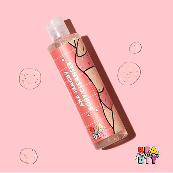 Mallows Beauty  Peachy AHA Body Cleanser